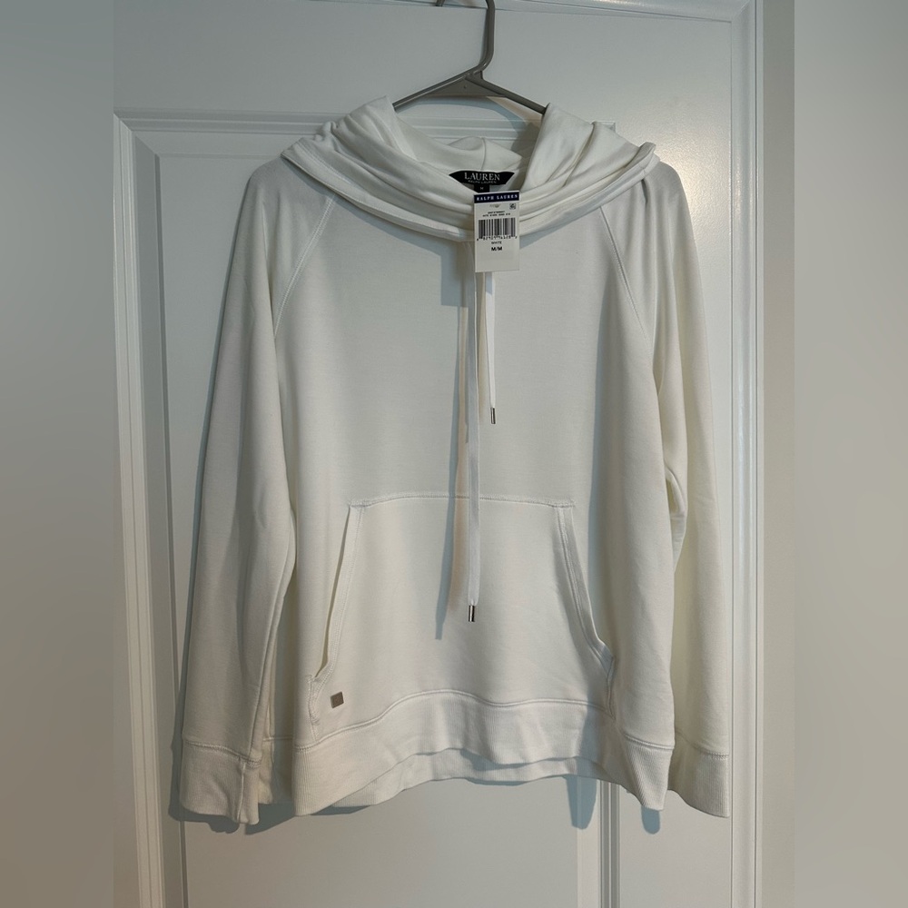 Ralph Lauren Women’s long sleeve t shirt with hood (Brand New)